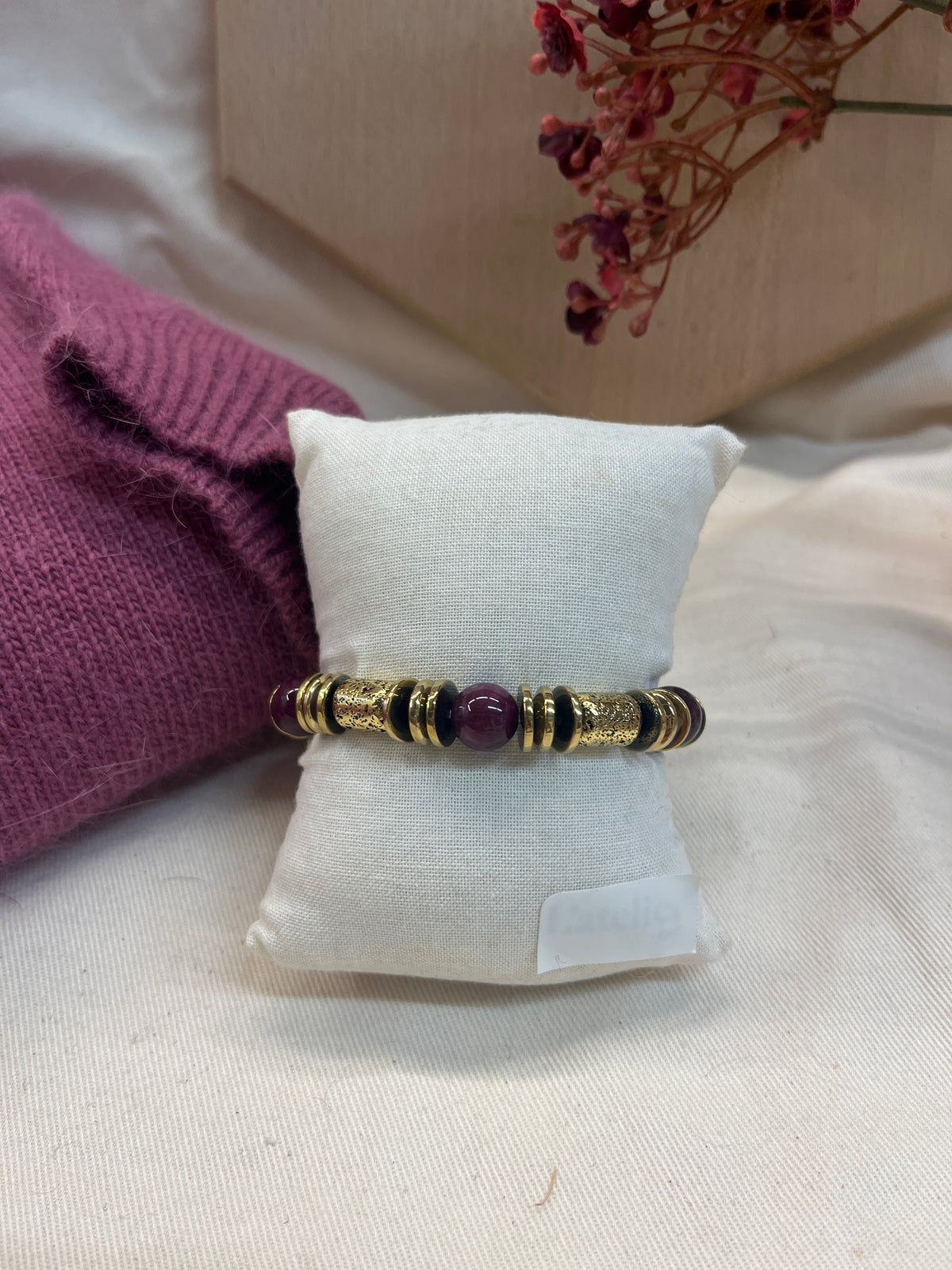 Bracelet Magda – Violet – Loëla