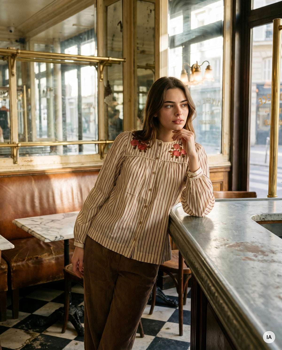 BLOUSE ANTON - CHARLIOR Top — Image générée par IA