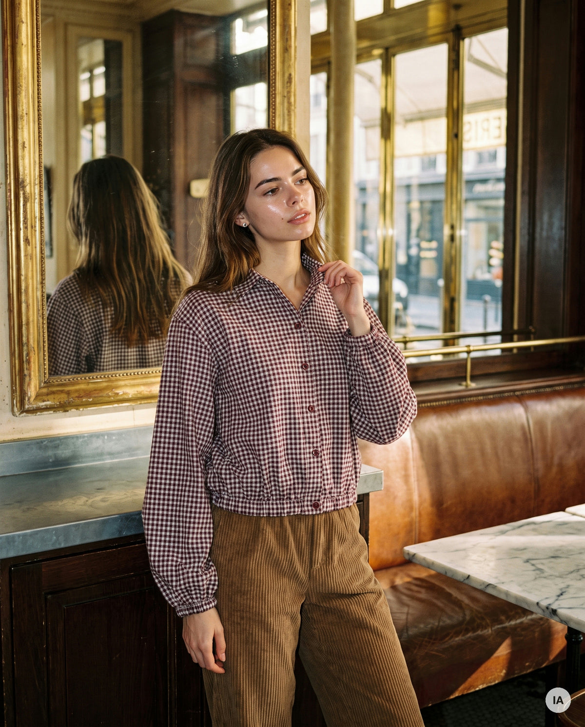 BLOUSE BELLINA - W STUDIO Top — Image générée par IA