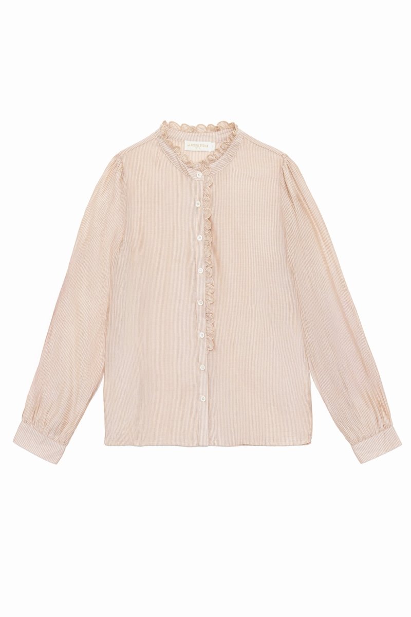 BLOUSE BOYA ROSE POUDRE - LA PETITE ETOILE TOP