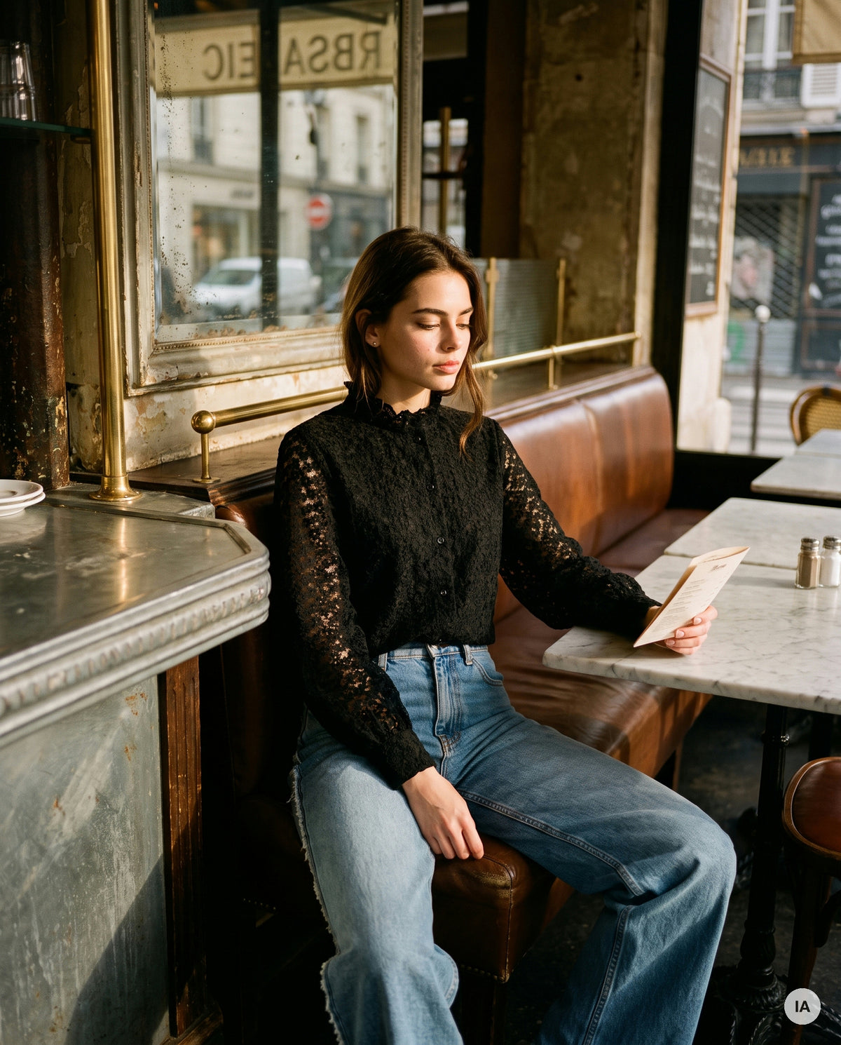 BLOUSE ROMINA - CHARLIOR Top — Image générée par IA