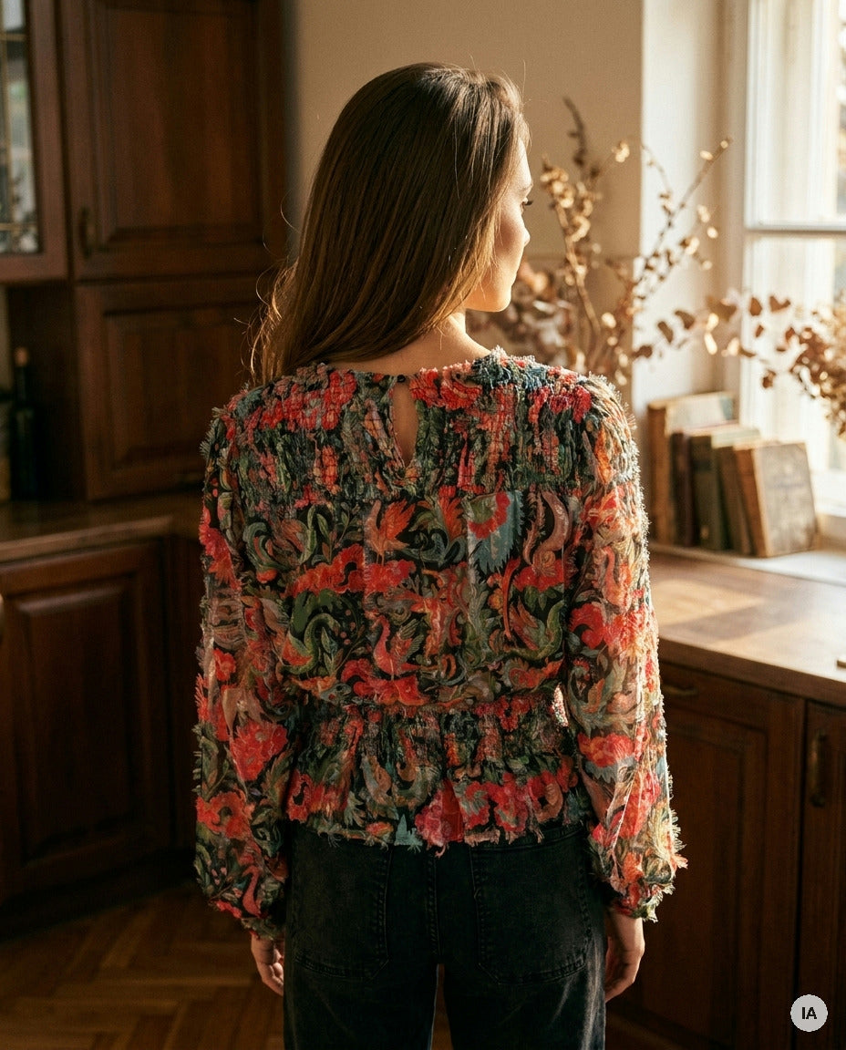 BLOUSE SALVINA - ANGE Top — Image générée par IA