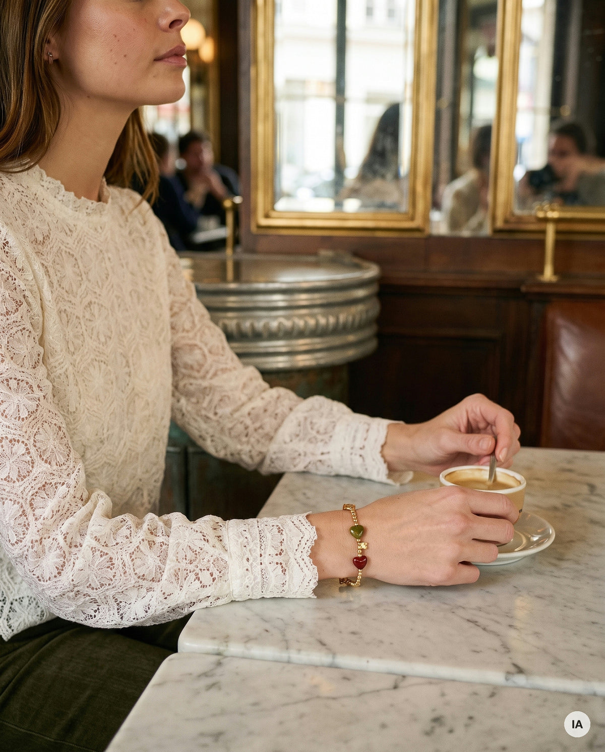 BRACELET CORA CHOCOLAT - MILË MILA Bracelet — Image générée par IA