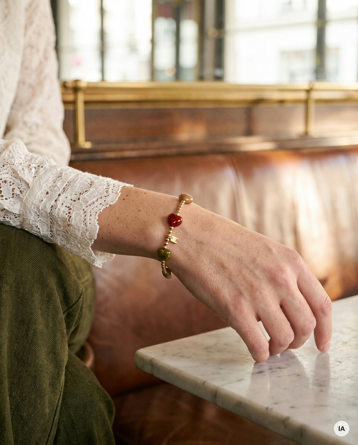 BRACELET CORA CHOCOLAT - MILË MILA Bracelet — Image générée par IA