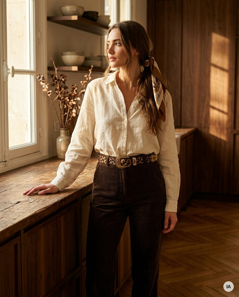 CEINTURE BASTIEN LEO - CINNAMON Ceinture — Image générée par IA