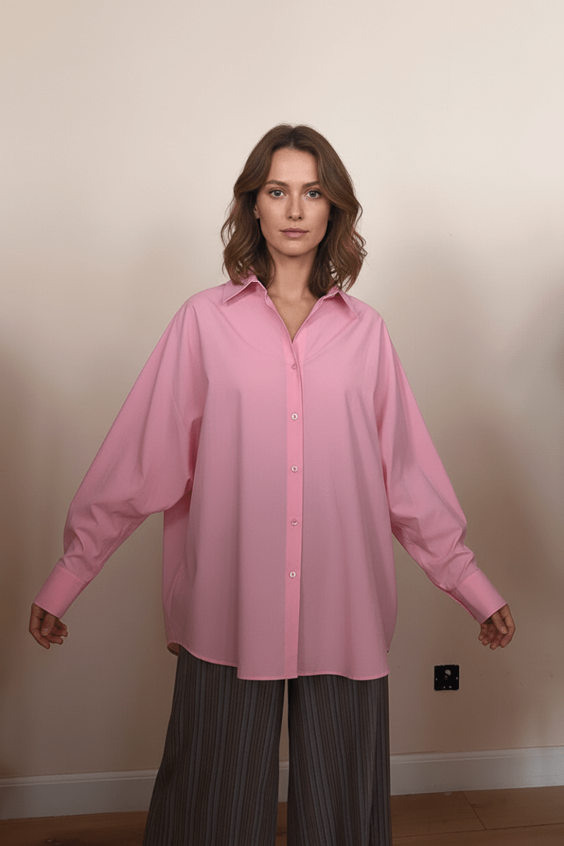 CHEMISE HATCHI Rose - ORFEO TOP