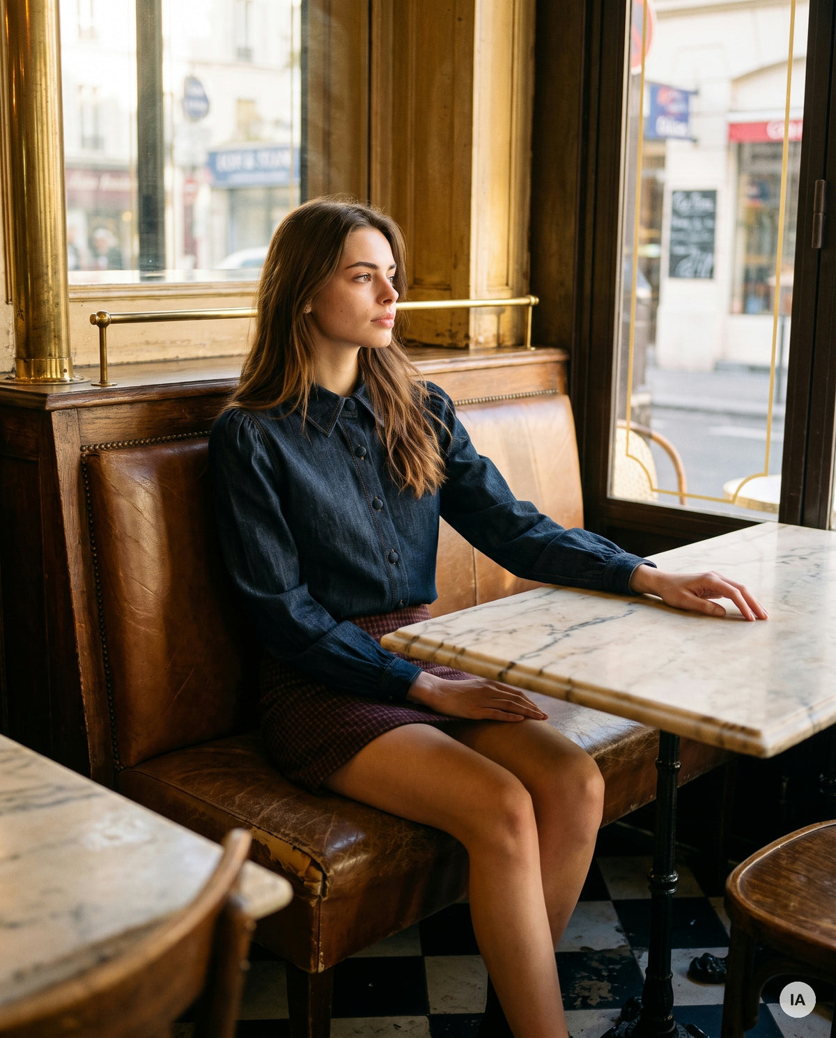 CHEMISE STELLA - YCOO Top — Image générée par IA