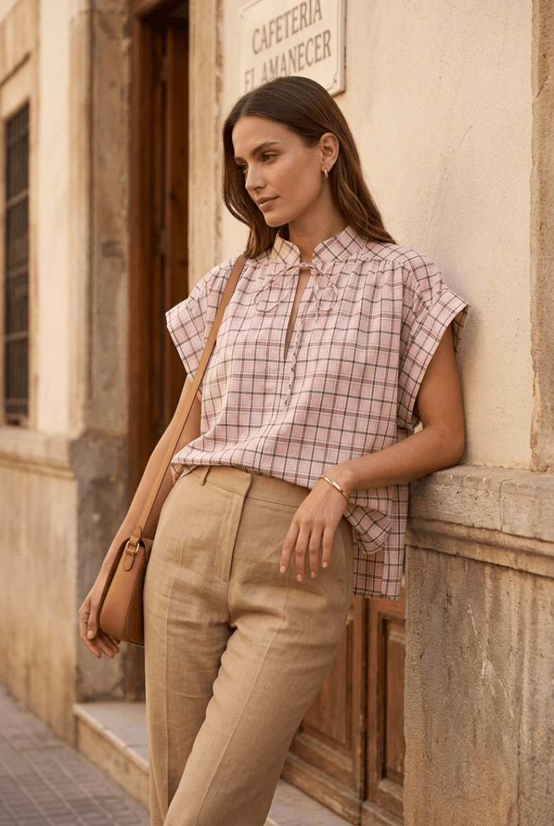 CHEMISIER SOON NUDE - RUE MAZARINE TOP