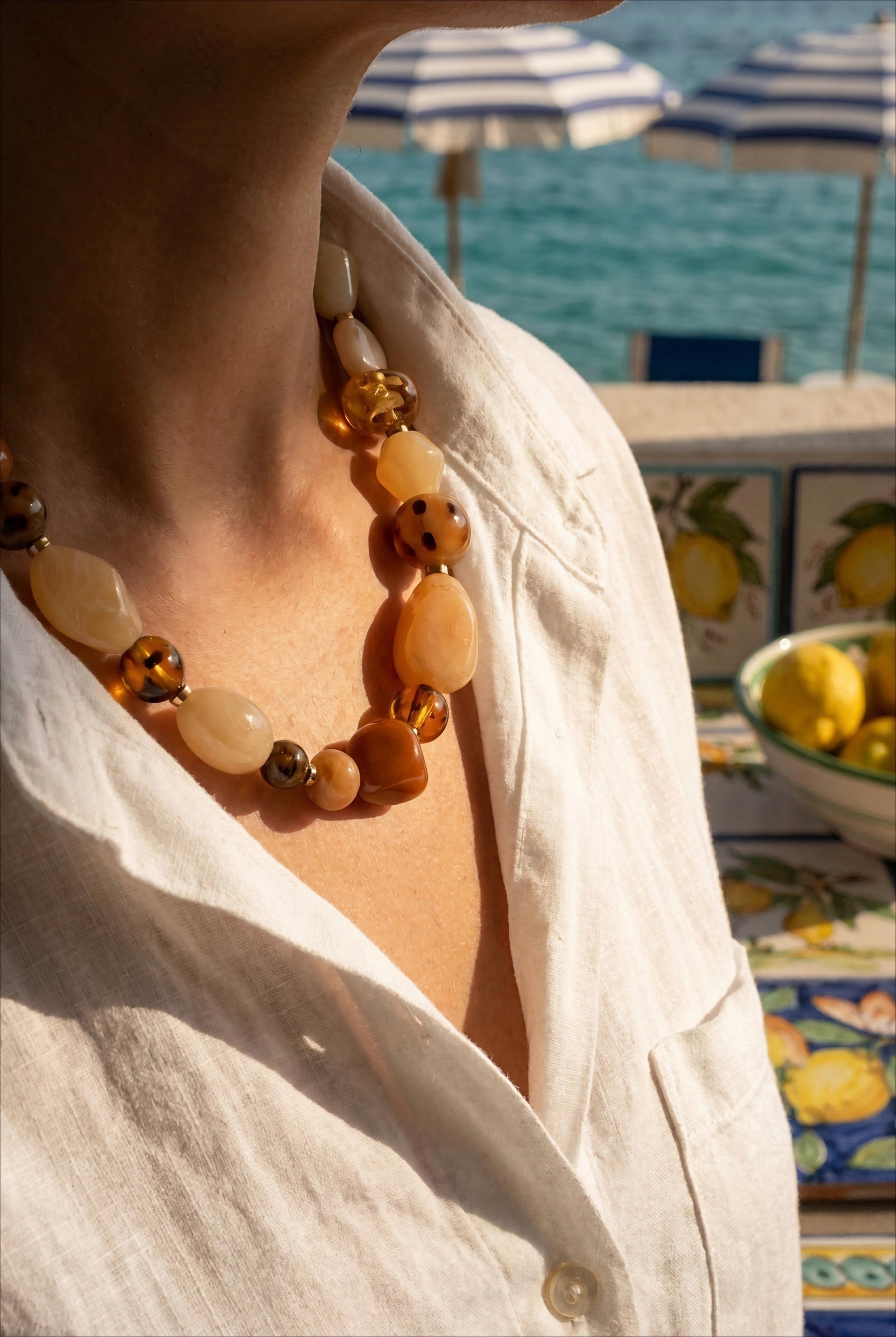 COLLIER LEOPARD - BOHM Collier
