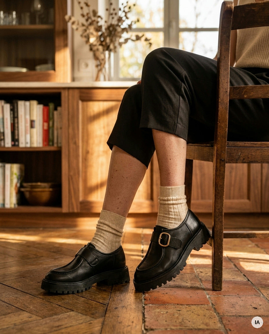 DERBY DOLORES - MAISON TOUFET Bottines — Image générée par IA