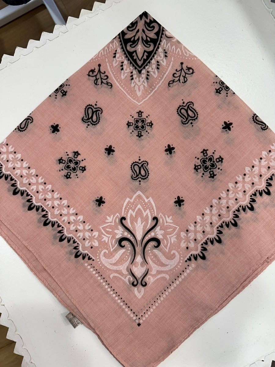 Echarpe Goa ROSE NOIR - VIMODA Foulard