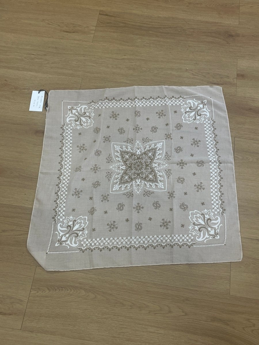 Foulard Goa BEIGE BLANC - VIMODA Foulard