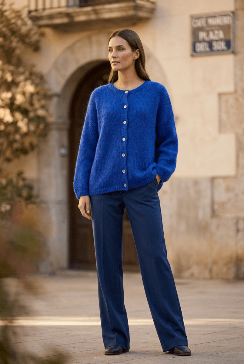 GILET EUPHORIA ULTRA BLEU - RUE MAZARINE GILET