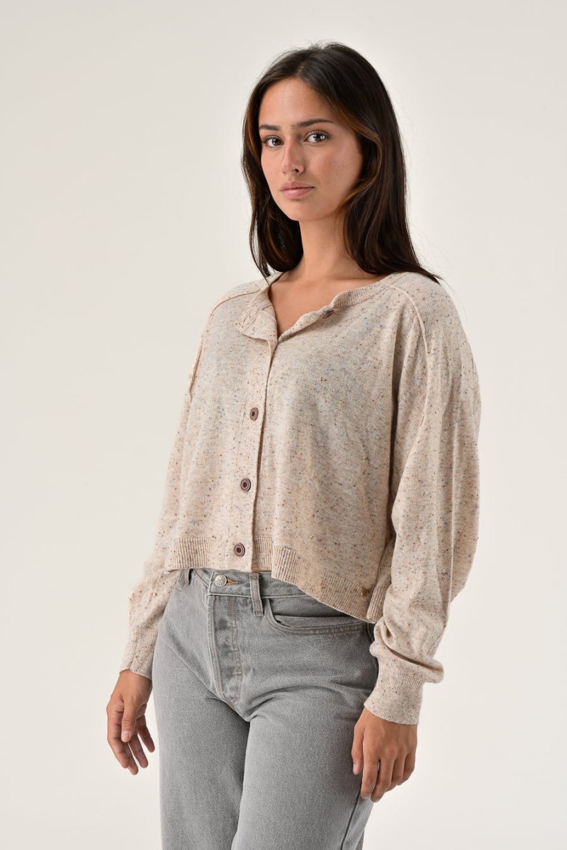 GILET MAELIE ECRU - ORFEO GILET