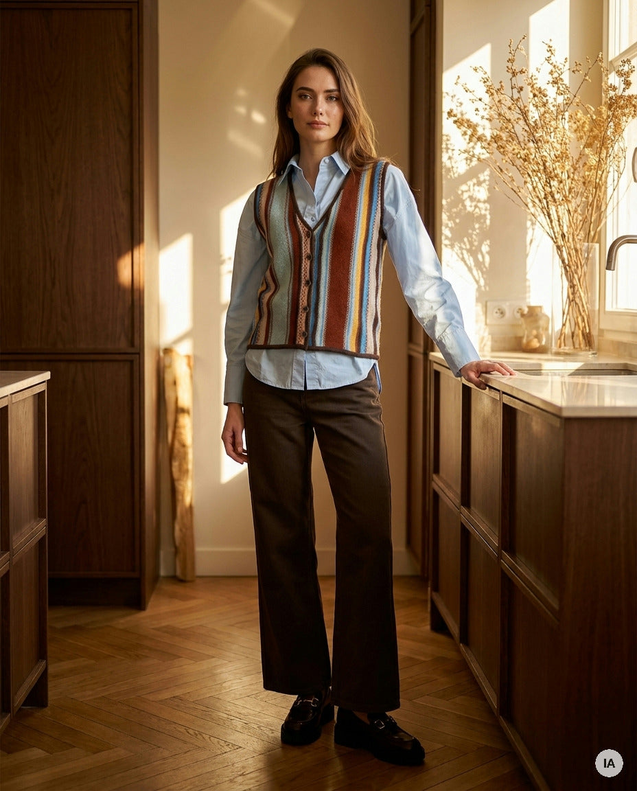 GILET MARIANNA - CASBAH LOVE Gilet — Image générée par IA