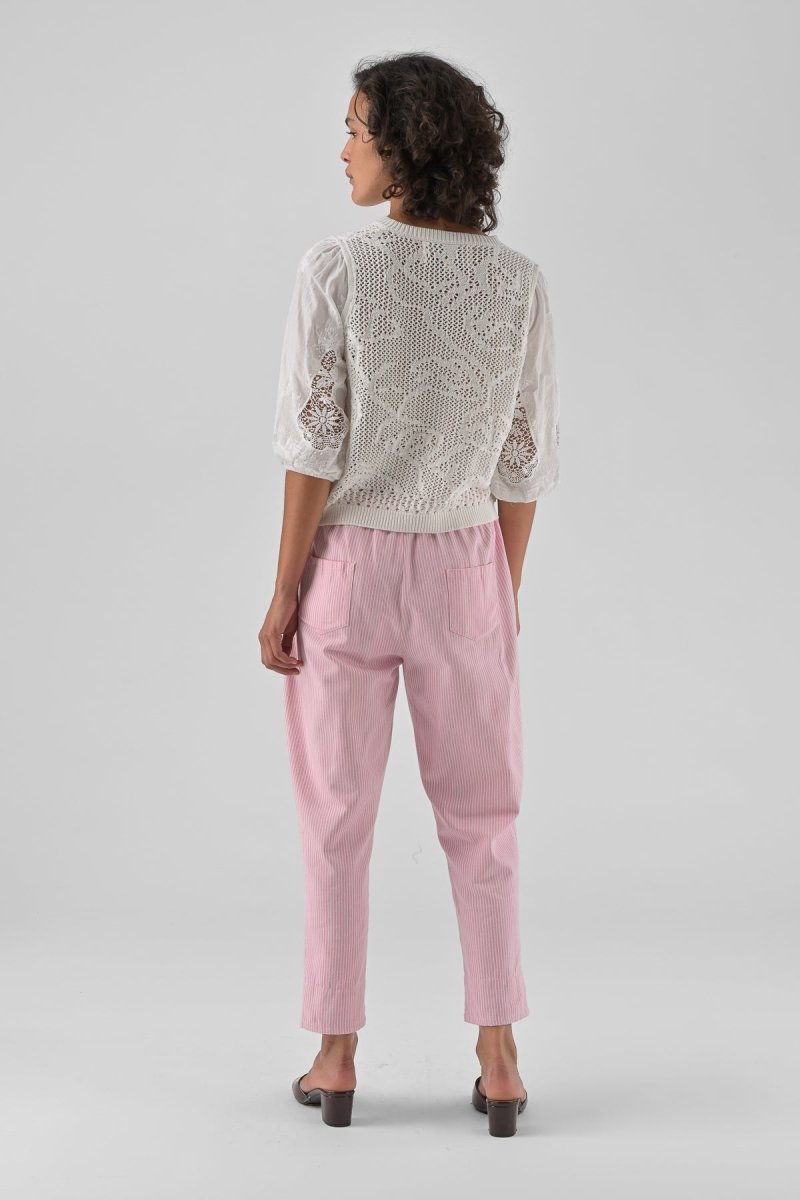 GILET MILA ECRU - ORFEO GILET