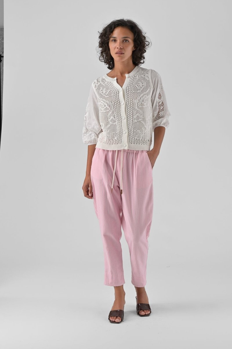 GILET MILA ECRU - ORFEO GILET