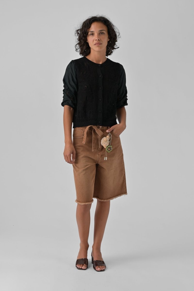 GILET MILA NOIR - ORFEO GILET