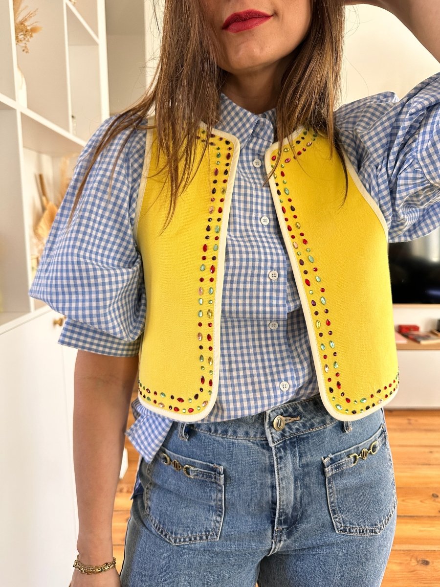 Gilet Victoire ROSE - ADORE Gilet