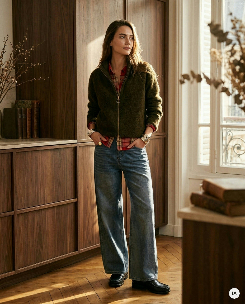GILET ZULEIKA - ORFEO Pull — Image générée par IA