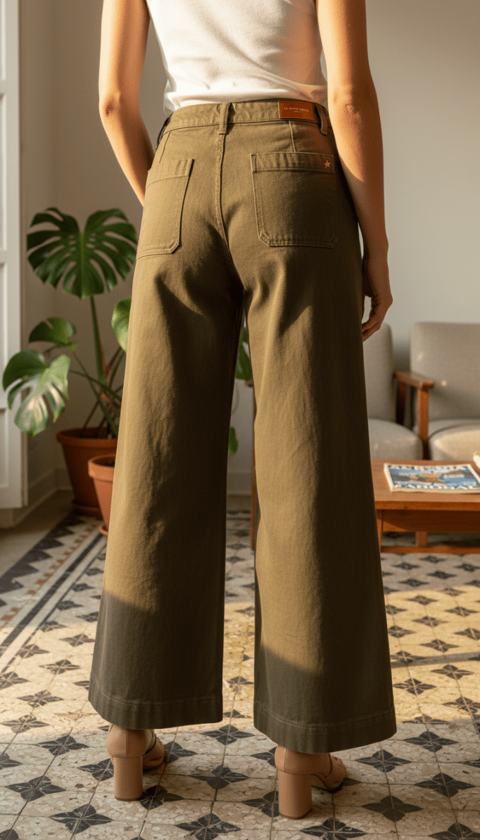 JEAN ATLANTA KAKI F - LA PETITE ETOILE Pantalon