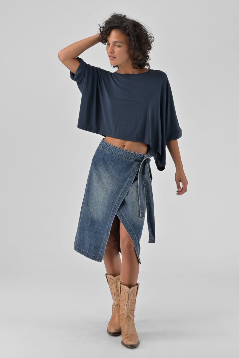 JUPE NAHEE DENIM - ORFEO JUPE