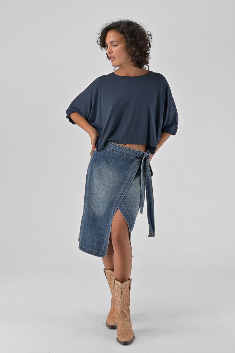 JUPE NAHEE DENIM - ORFEO JUPE