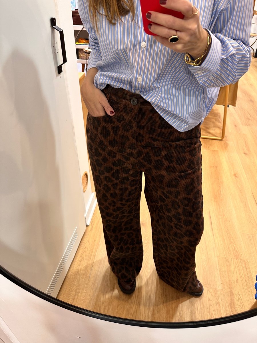 Pantalon Fred MARRON - THE KORNER Pantalon