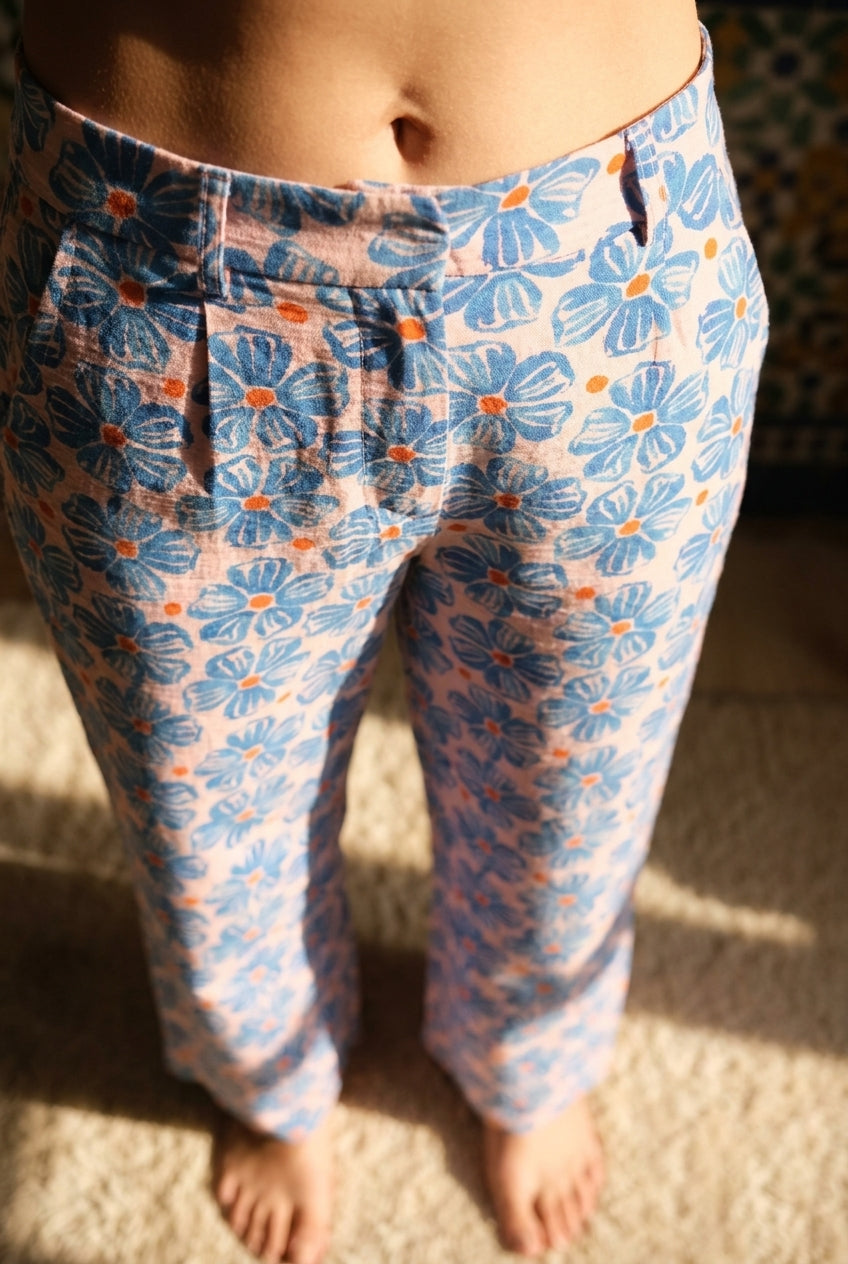 PANTALON JOEL BLEU - RUE DES ABBESSES Pantalon