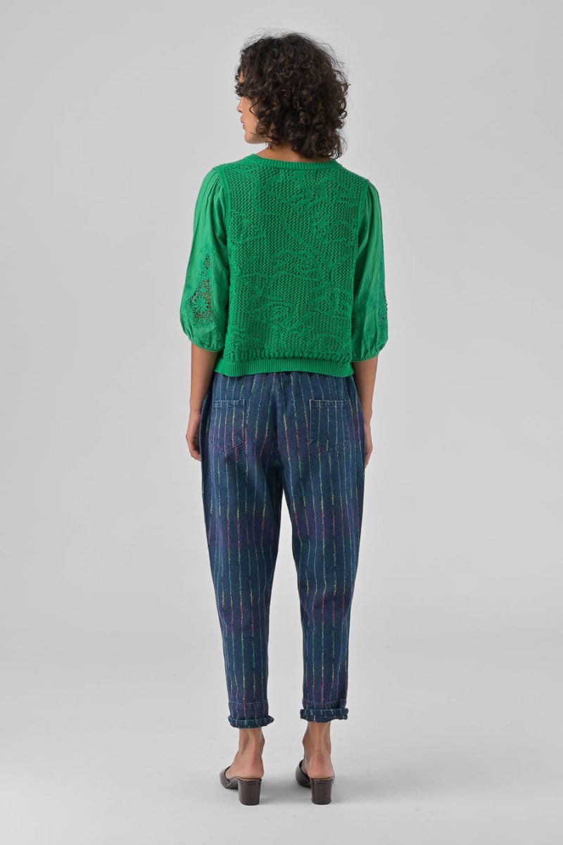 PANTALON LOLA BLEU - ORFEO PANTALON