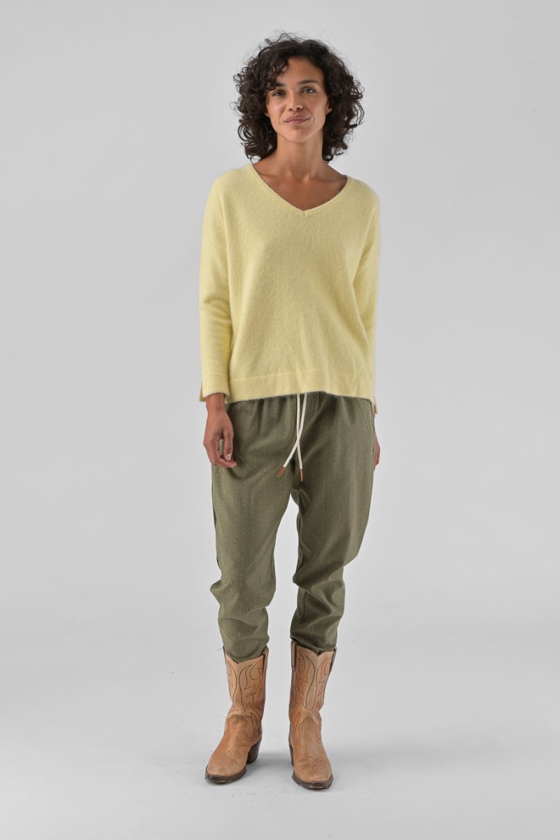 PANTALON LOLA KAKI - ORFEO PANTALON
