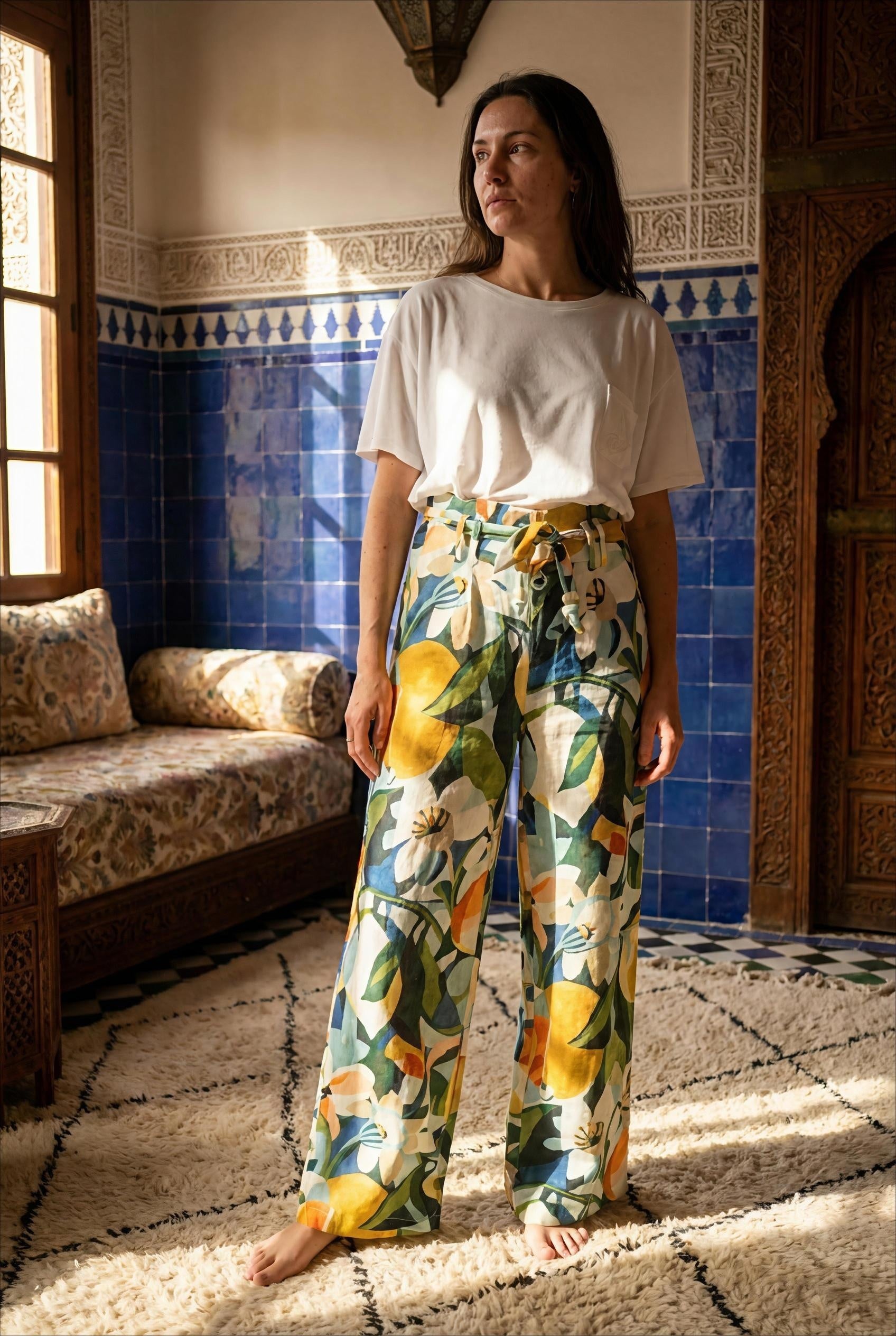 PANTALON NAMI SOLEIL D EZE - ORFEO PANTALON