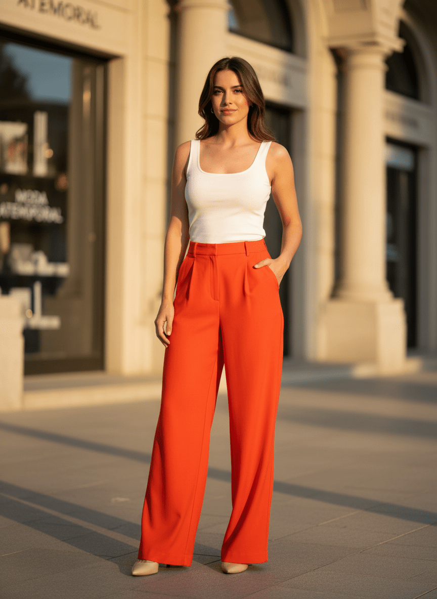 Pantalon Pepy CORAIL - ANGE Pantalon
