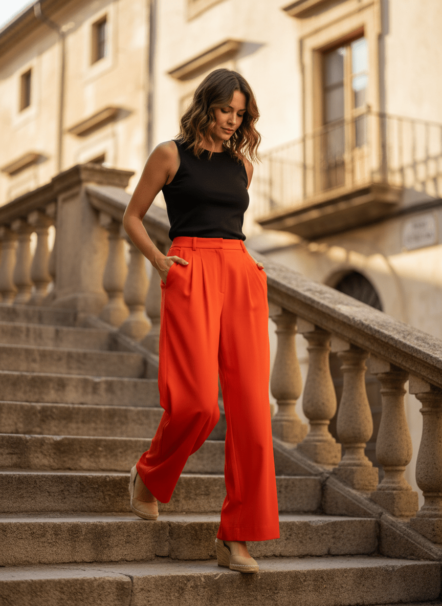 Pantalon Pepy CORAIL - ANGE Pantalon