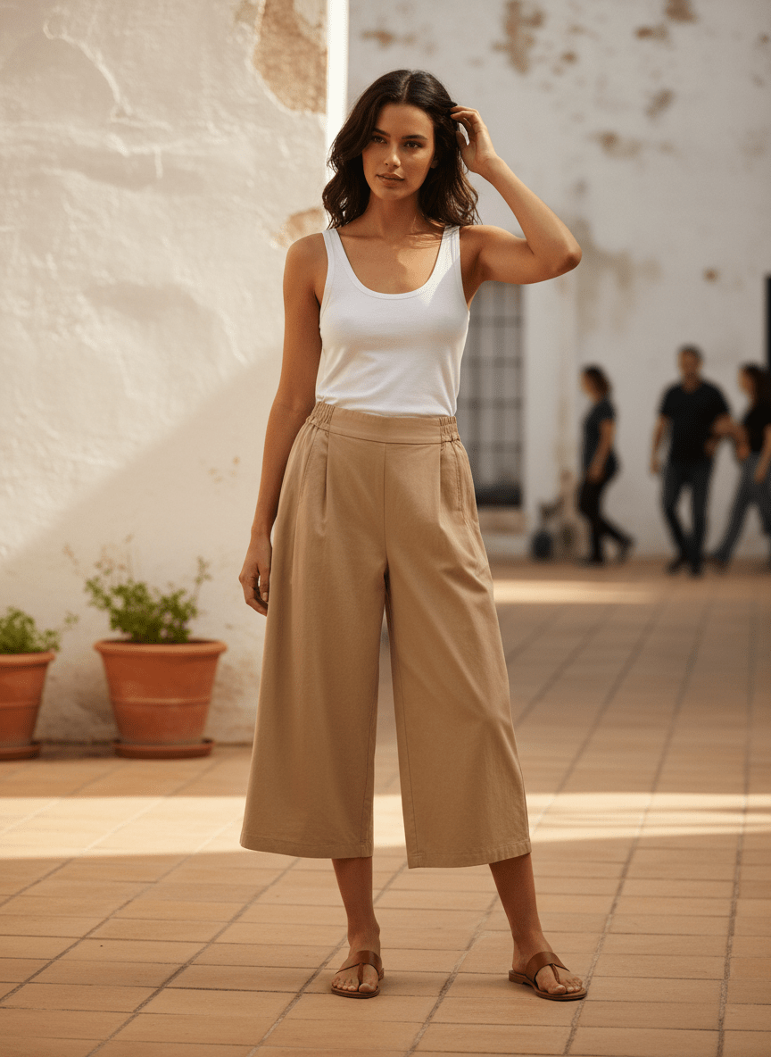 Pantalon Roma Beige - W STUDIO Pantalon
