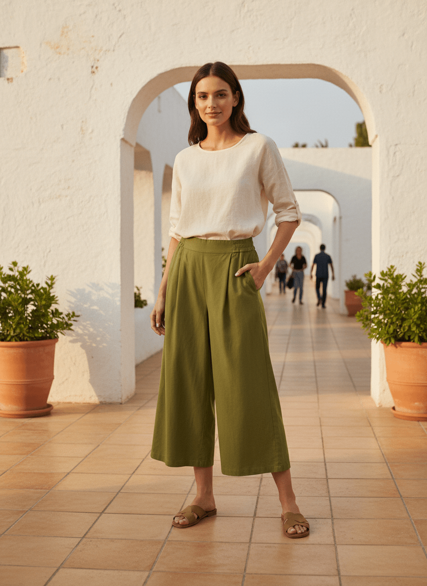Pantalon Roma Beige - W STUDIO Pantalon