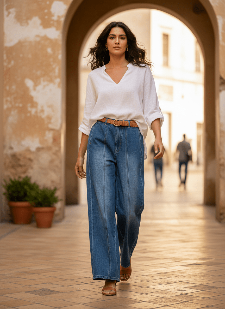 PANTALON RUBEN DENIM - ADORE Pantalon
