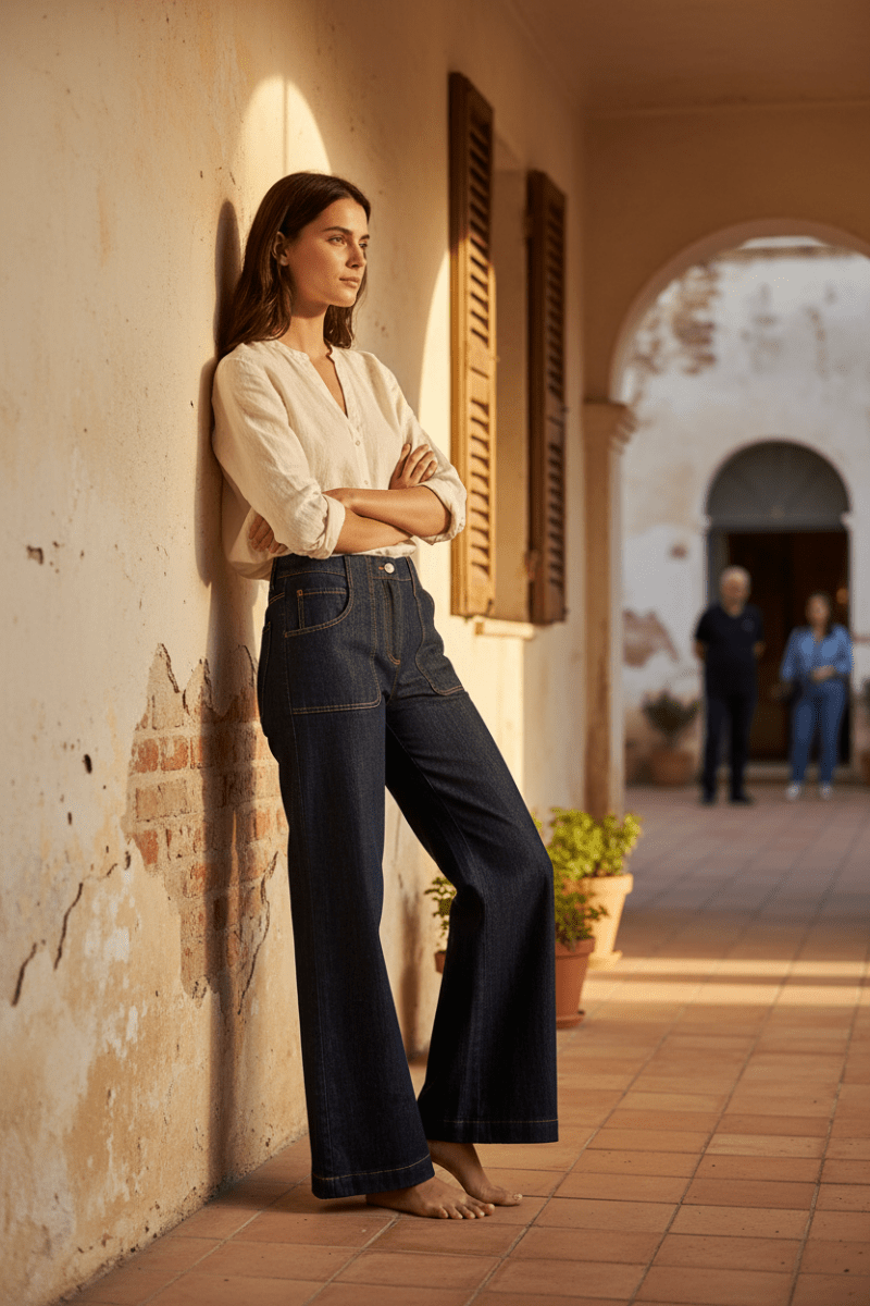 Pantalon Sonic JEAN FONCE - YCOO Pantalon