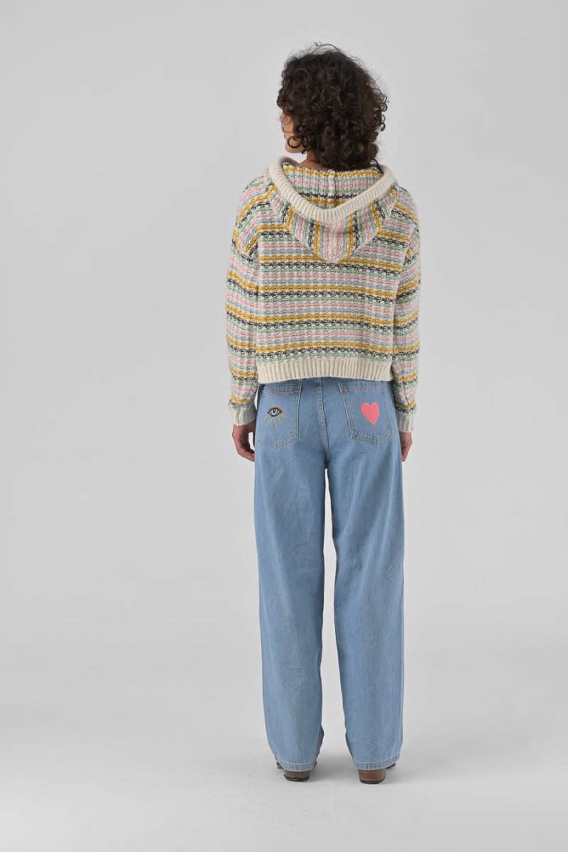 PANTALON VINCIANE DENIM - ORFEO PANTALON