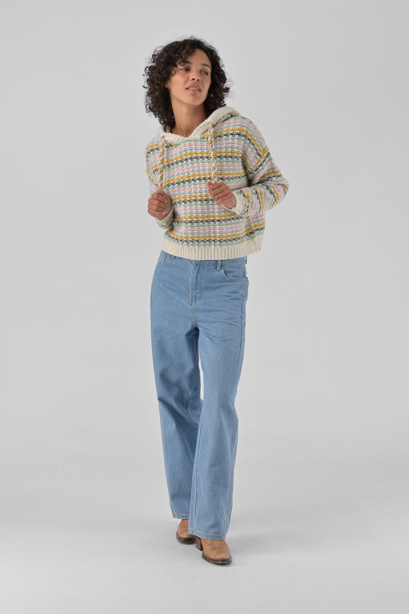 PANTALON VINCIANE DENIM - ORFEO PANTALON
