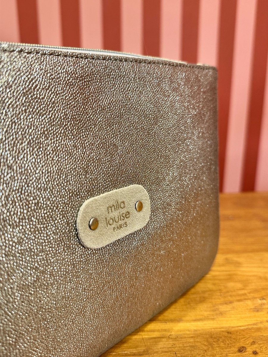 POCH GM AR5 LATTE - MILA LOUISE POCHETTE