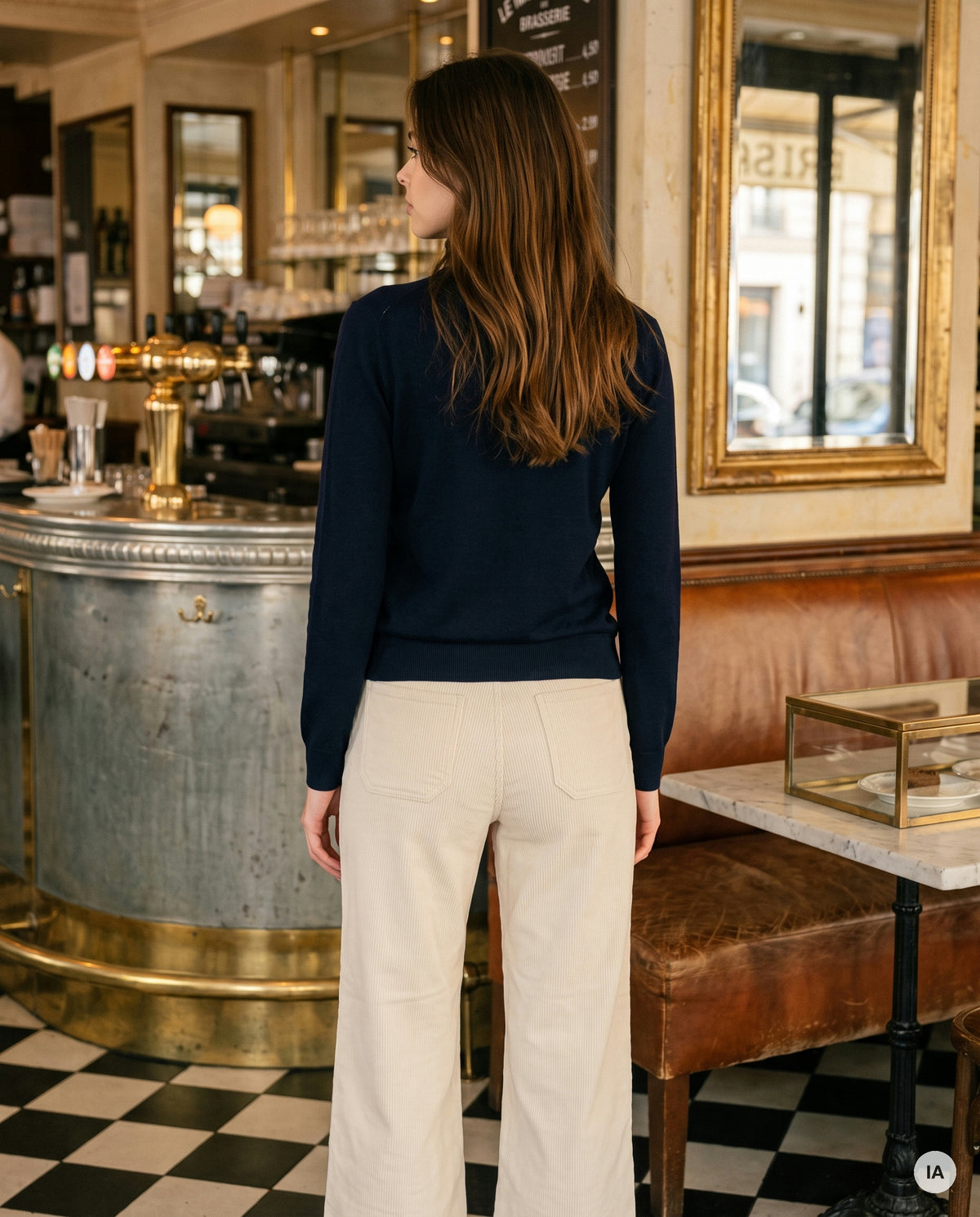 PULL ALIZ NAVY - ORFEO Pull — Image générée par IA