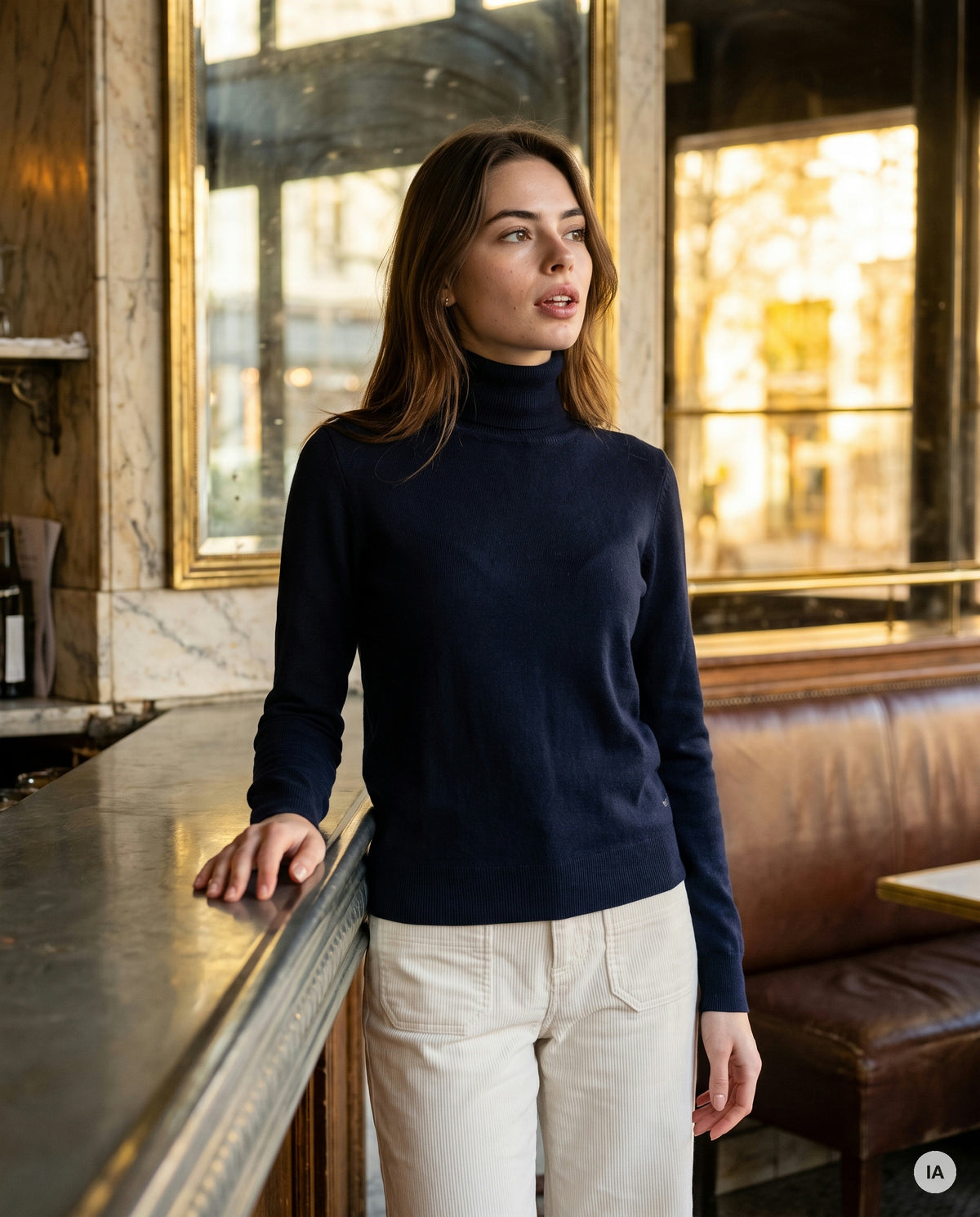 PULL ALIZ NAVY - ORFEO Pull — Image générée par IA