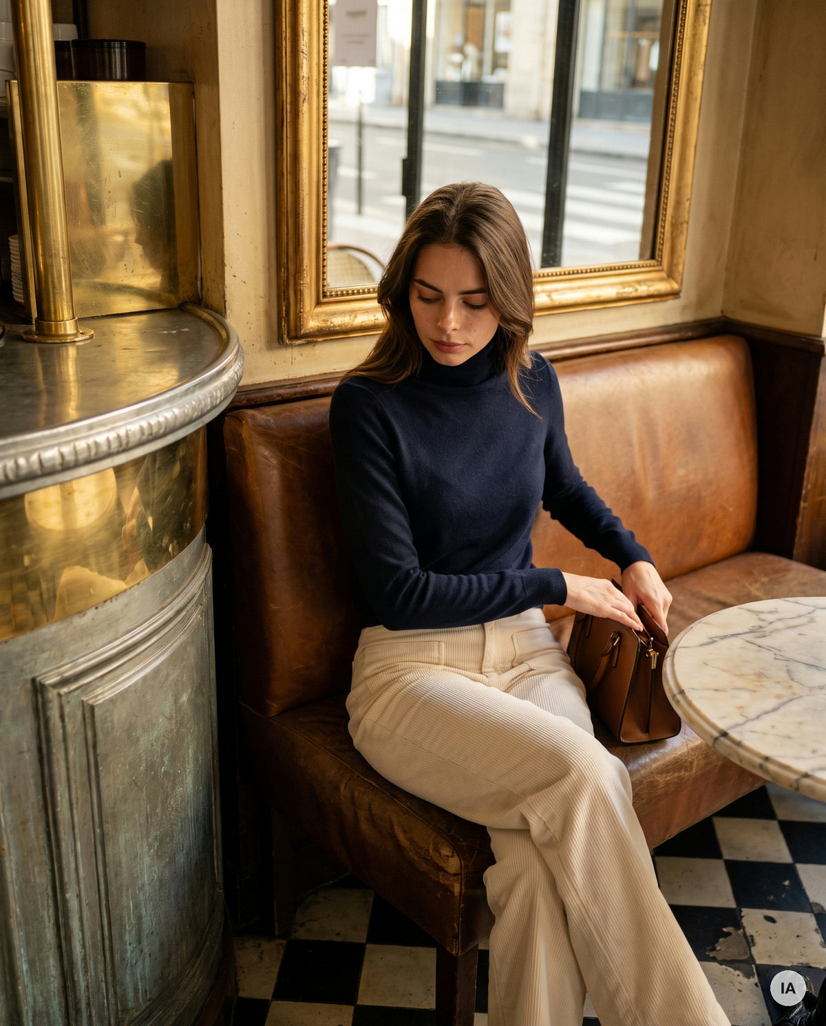 PULL ALIZ NAVY - ORFEO Pull — Image générée par IA