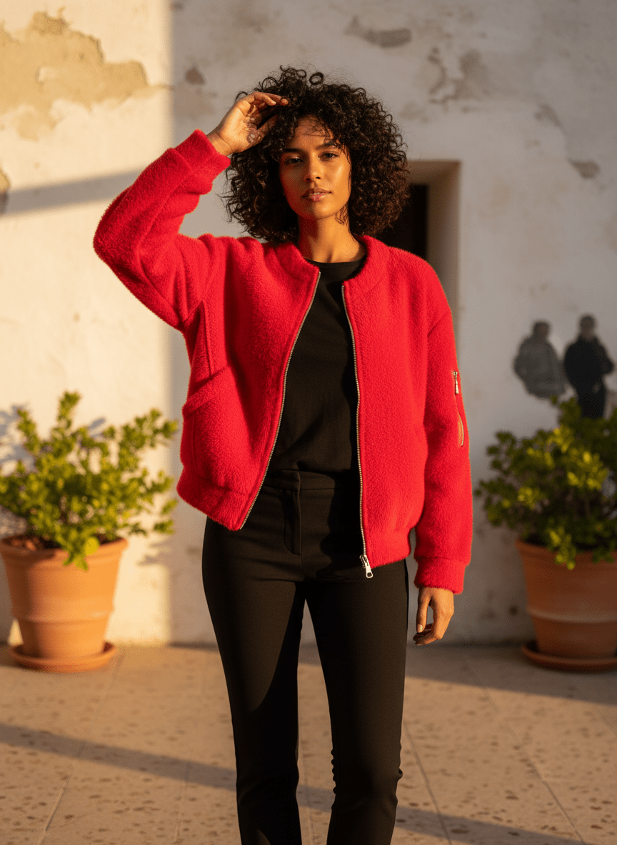 PULL DENWEN ROUGE - ADORE Pull