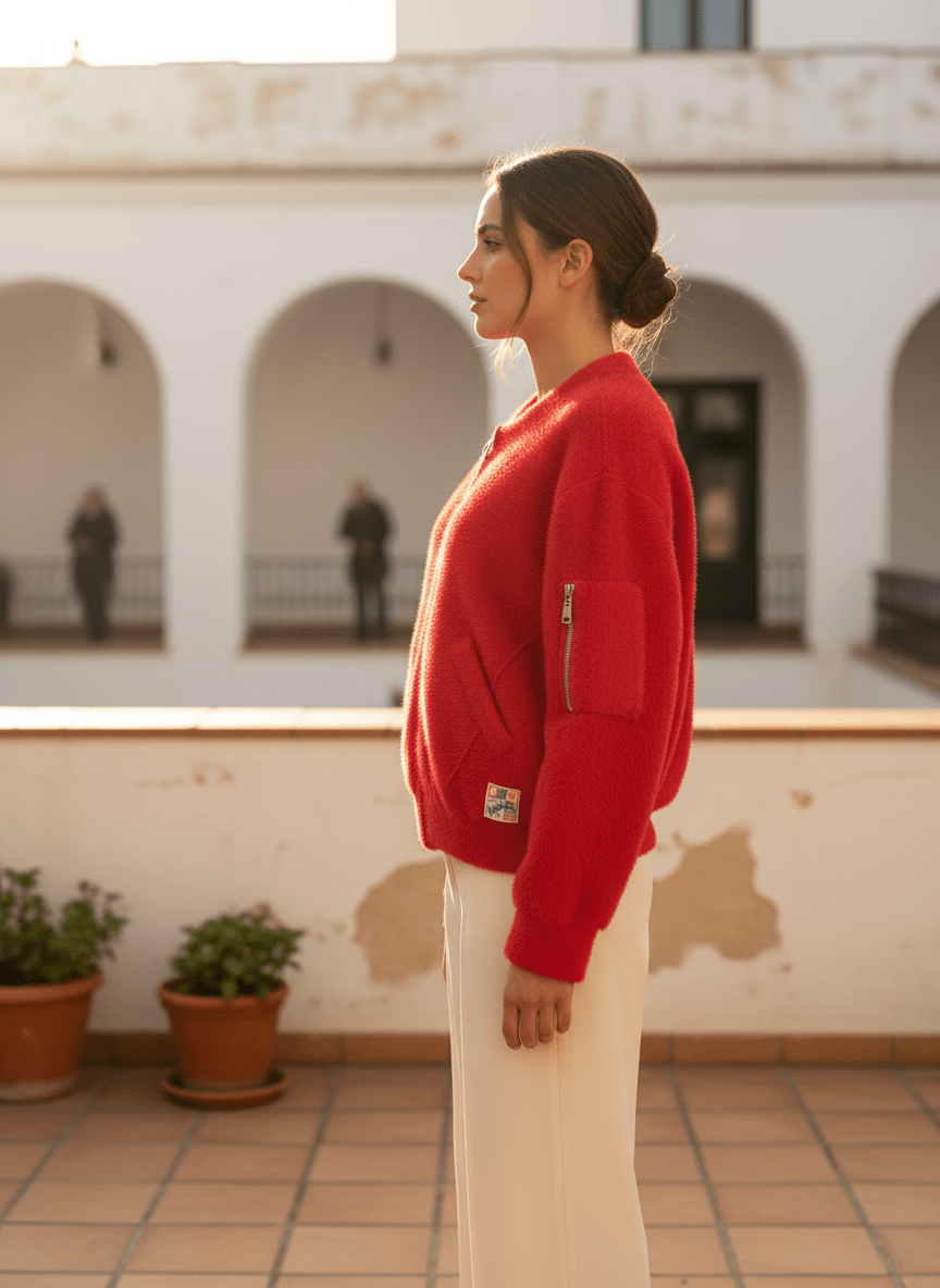 PULL DENWEN ROUGE - ADORE Pull