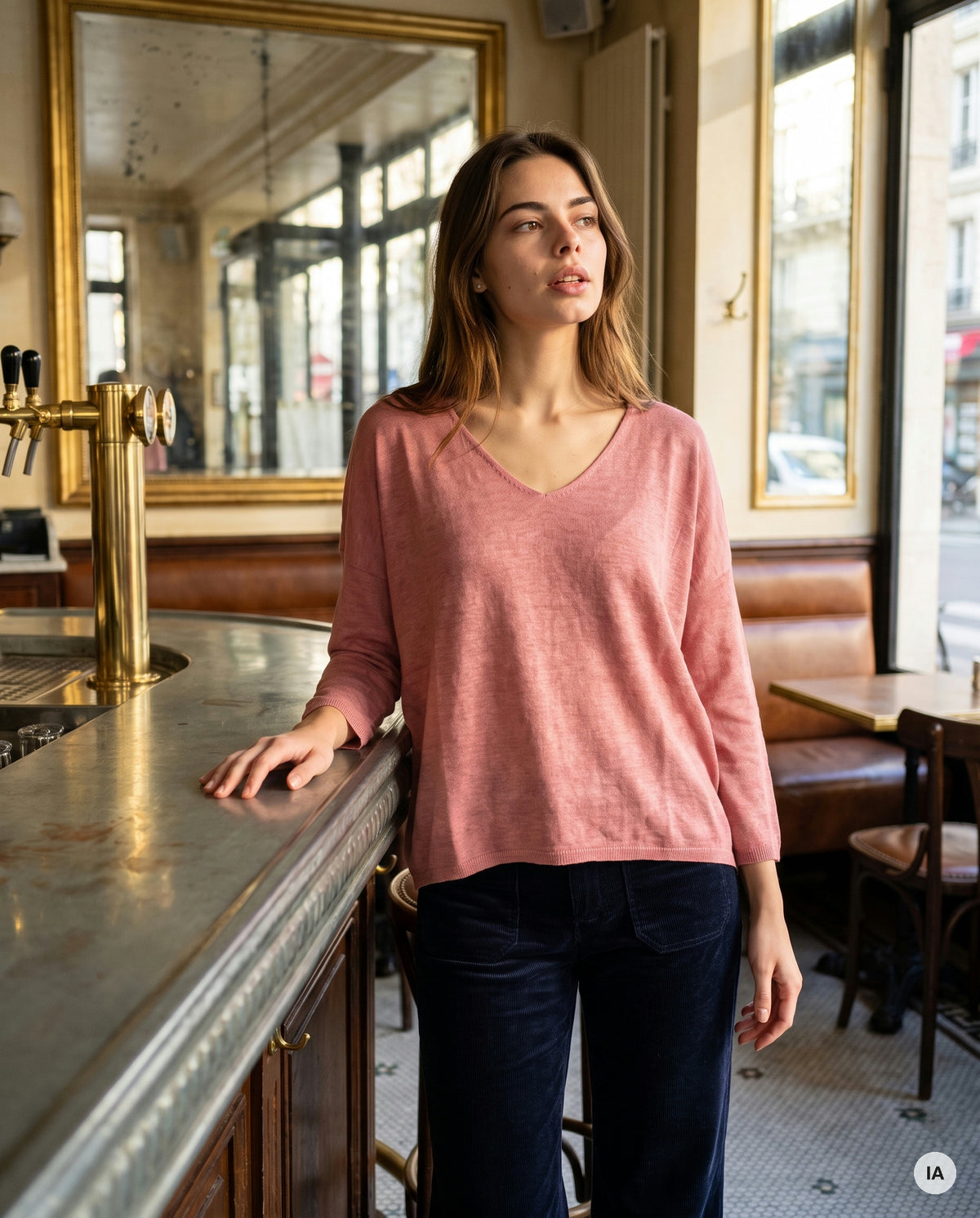 PULL LEILA ROSE - ORFEO Pull — Image générée par IA