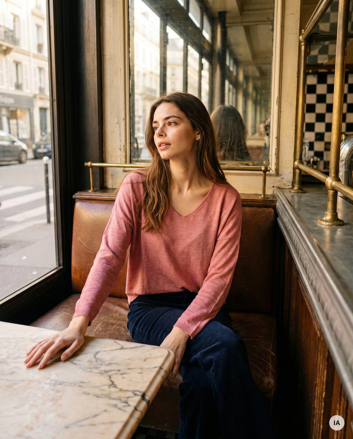 PULL LEILA ROSE - ORFEO Pull — Image générée par IA