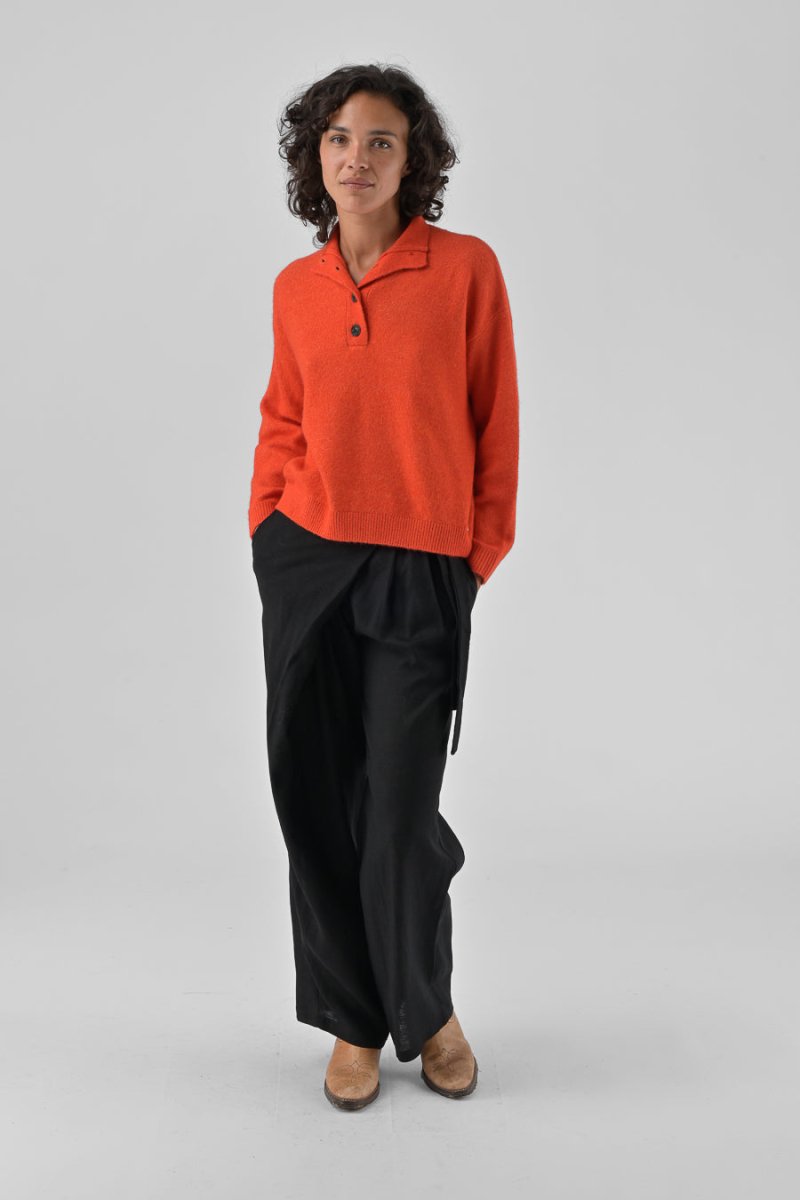 PULL NATHANIELLE Orange - ORFEO PULL