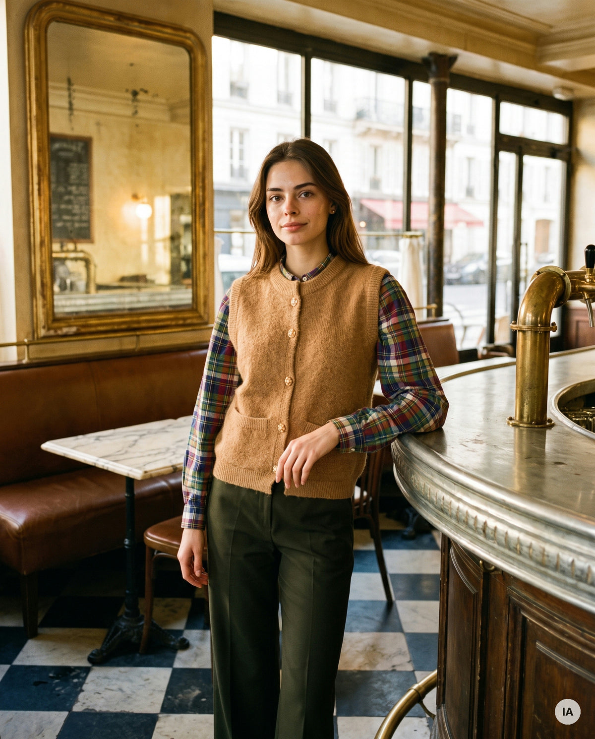 PULL TRESOR CAMEL - MINUIT DOUZE Pull — Image générée par IA